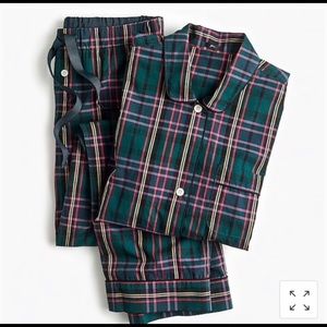 Jcrew Vintage Pajama set in signature tartan